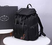 Prada black backpack | 1BZ031 - 4