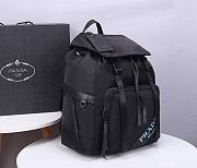 Prada black nylon backpack | 1BZ031 - 6