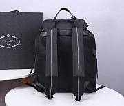 Prada black nylon backpack | 1BZ031 - 5