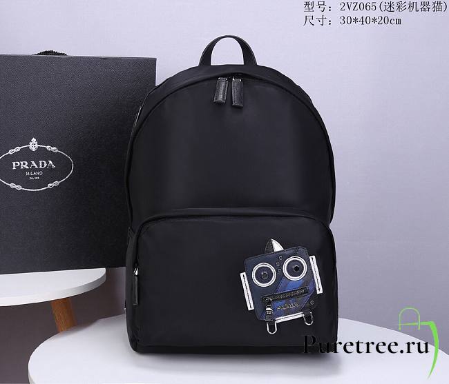 Prada black backpack | 2VZ065 - 1