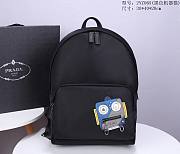 Prada black nylon backpack | 2VZ065 - 1
