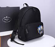 Prada black nylon backpack | 2VZ065 - 6