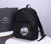 Prada black nylon backpack | 2VZ065 - 4