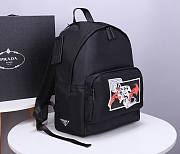 Prada black backpack | 2VZ063 - 6