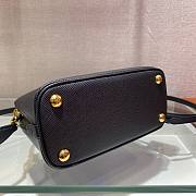 Prada Matinée Micro Saffiano leather bag in black | 1BA286 - 6