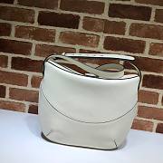 Gucci GG Marmont Arli Shoulder Bag White Calf Leather | 568857  - 4