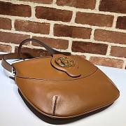 Gucci GG Marmont Arli Shoulder Bag Brown Calf Leather | 568857 - 6