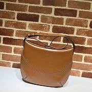 Gucci GG Marmont Arli Shoulder Bag Brown Calf Leather | 568857 - 5