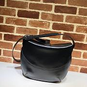 Gucci GG Marmont Arli Shoulder Bag Black Calf Leather | 568857 - 3