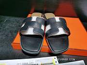 Hermes Slipper Black - 6