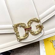 DG Amore bag in white calfskin - 6