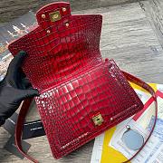 DG Amore bag in red calfskin leather - 6