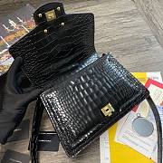 DG Amore bag in deep black calfskin leather - 2