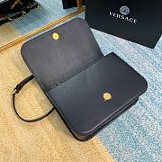 Versace Virtus Top Handle Barocco V Bag in Black - 4