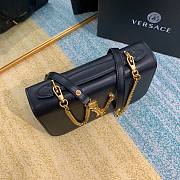 Versace Virtus Top Handle Barocco V Bag in Black - 5