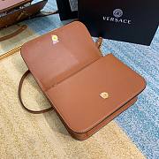 Versace Virtus Top Handle Barocco V Bag in Brown - 3