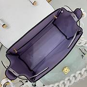 Versace La Medusa Small Handbag in White | DBFI040 - 2