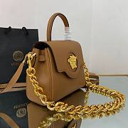Versace La Medusa Small Handbag in Brown | DBFI040 - 6