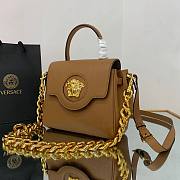 Versace La Medusa Small Handbag in Brown | DBFI040 - 4