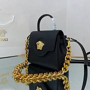 Versace La Medusa Small Handbag in Black | DBFI040 - 5