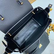 Versace La Medusa Small Handbag in Black | DBFI040 - 4