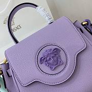 Versace La Medusa Small Handbag in Purple | DBFI040 - 5
