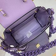 Versace La Medusa Small Handbag in Purple | DBFI040 - 2