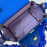 Versace La Medusa Small Handbag in Blue | DBFI040 - 6