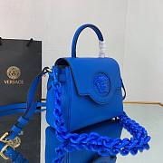 Versace La Medusa Small Handbag in Blue | DBFI040 - 5