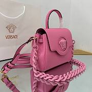 Versace La Medusa Small Handbag in Pink | DBFI040 - 6