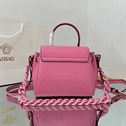 Versace La Medusa Small Handbag in Pink | DBFI040 - 4