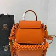 Versace La Medusa Small Handbag in Orange | DBFI040 - 5