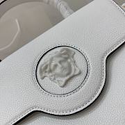 Versace La Medusa Medium Handbag in White | DBFI039 - 5