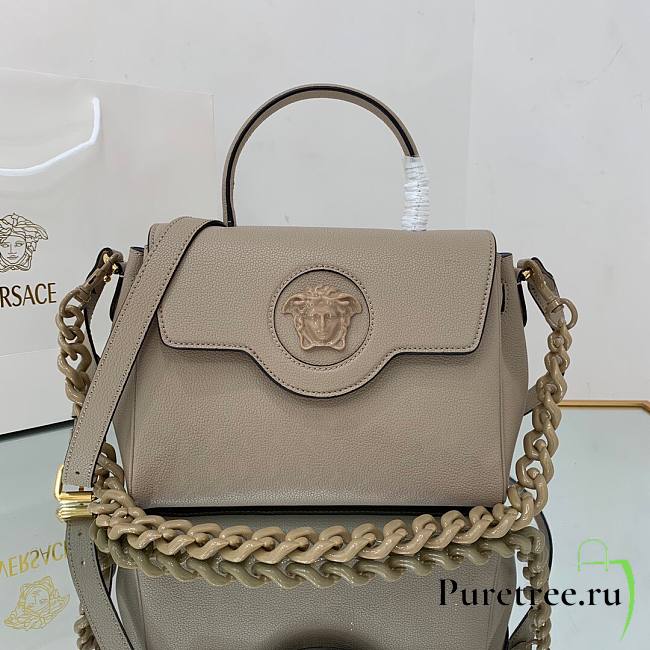 Versace La Medusa Medium Handbag in Gray | DBFI039 - 1