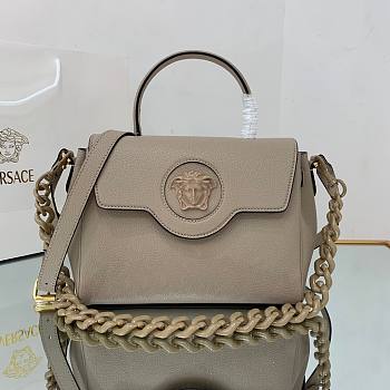 Versace La Medusa Medium Handbag in Gray | DBFI039