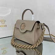 Versace La Medusa Medium Handbag in Gray | DBFI039 - 6