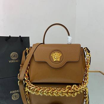 Versace La Medusa Medium Handbag in brown | DBFI039