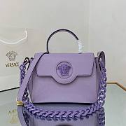 Versace La Medusa Medium Handbag in purple | DBFI039 - 1