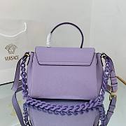 Versace La Medusa Medium Handbag in purple | DBFI039 - 3