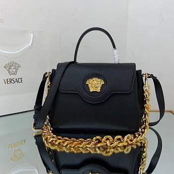  Versace La Medusa Medium Handbag in blak | DBFI039
