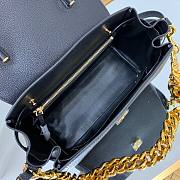  Versace La Medusa Medium Handbag in blak | DBFI039 - 2