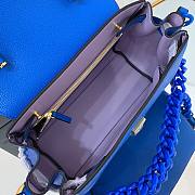 Versace La Medusa Medium Handbag in blue | DBFI039 - 2