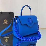 Versace La Medusa Medium Handbag in blue | DBFI039 - 3