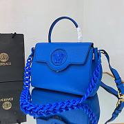 Versace La Medusa Medium Handbag in blue | DBFI039 - 4