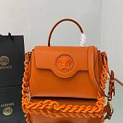 Versace La Medusa Medium Handbag in orange | DBFI039 - 1