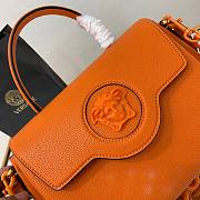 Versace La Medusa Medium Handbag in orange | DBFI039 - 3