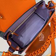 Versace La Medusa Medium Handbag in orange | DBFI039 - 2
