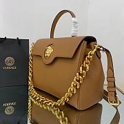 Versace La Medusa Large Handbag in brown | DBFI039 - 6