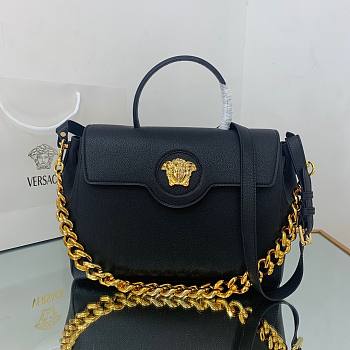 Versace La Medusa Large Handbag in black | DBFI039