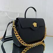 Versace La Medusa Large Handbag in black | DBFI039 - 4